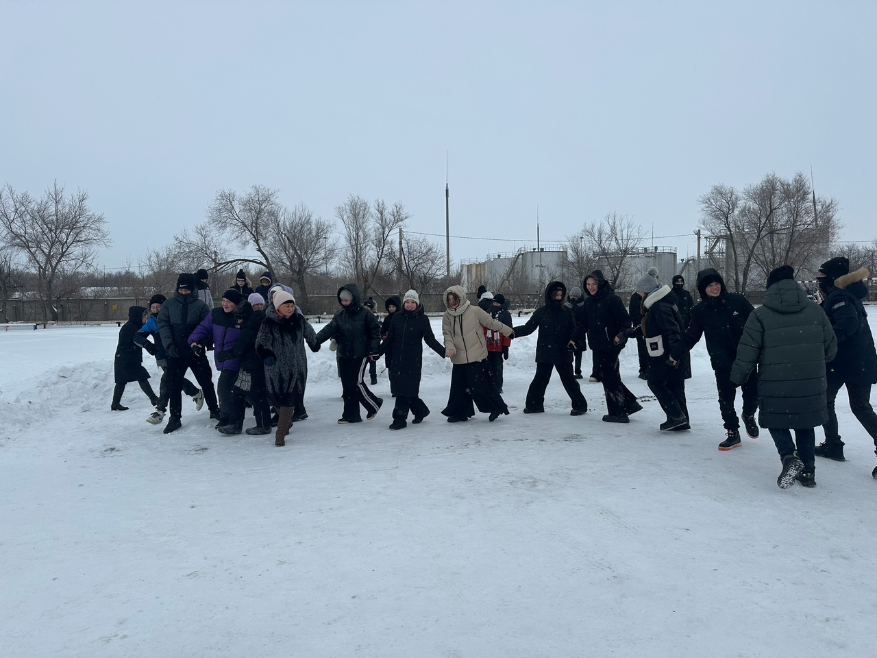 Зимнее мероприятие в честь Дня студента!.